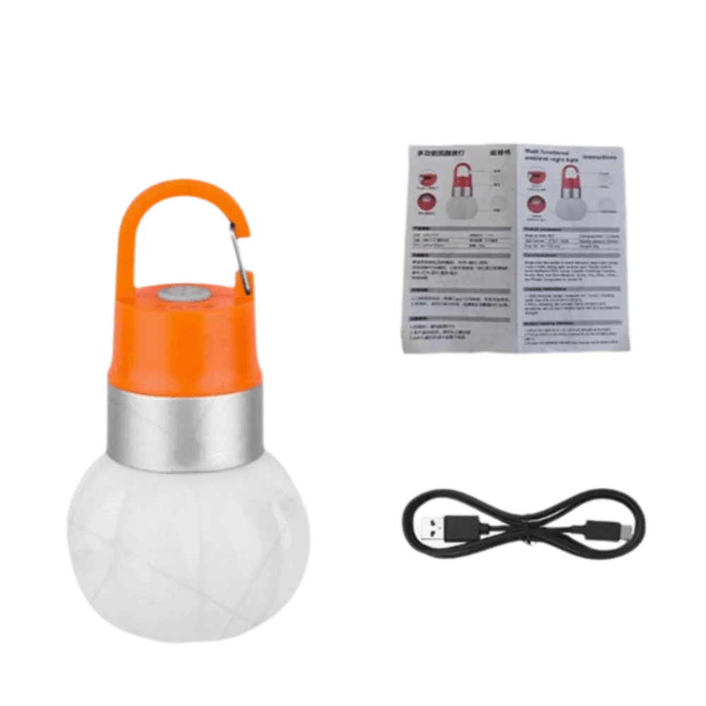 

10 Modes Camping lamp Emergency Lantern Multi-Functional RGB Ambient Light Detachable Bottle Cap Waterproof Construction