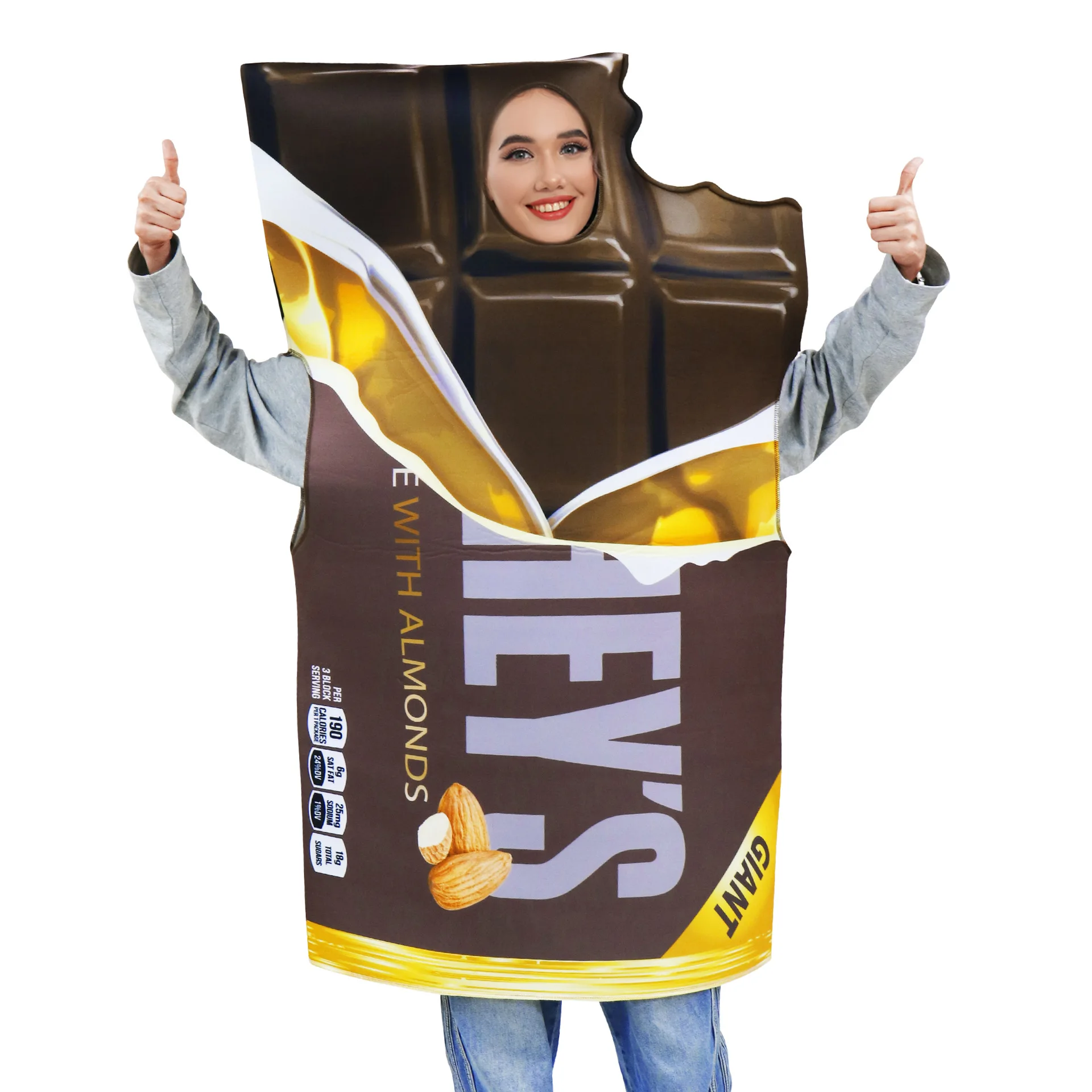 

Halloween Snack Party Costume Adult Stage Performance Prop Doll French Fries Costume