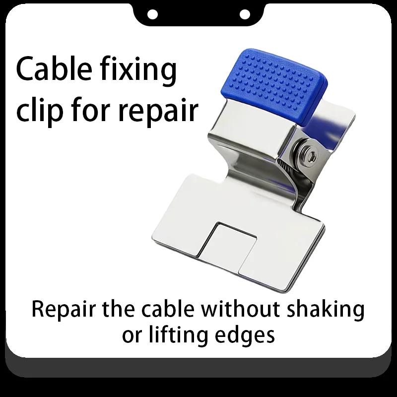WILIE Screen Cable Flex Clip Phone Repair Soldering Flex Cable Holder Jump Wire/Flying Wire LCD Screen IC Repair Hold Tools