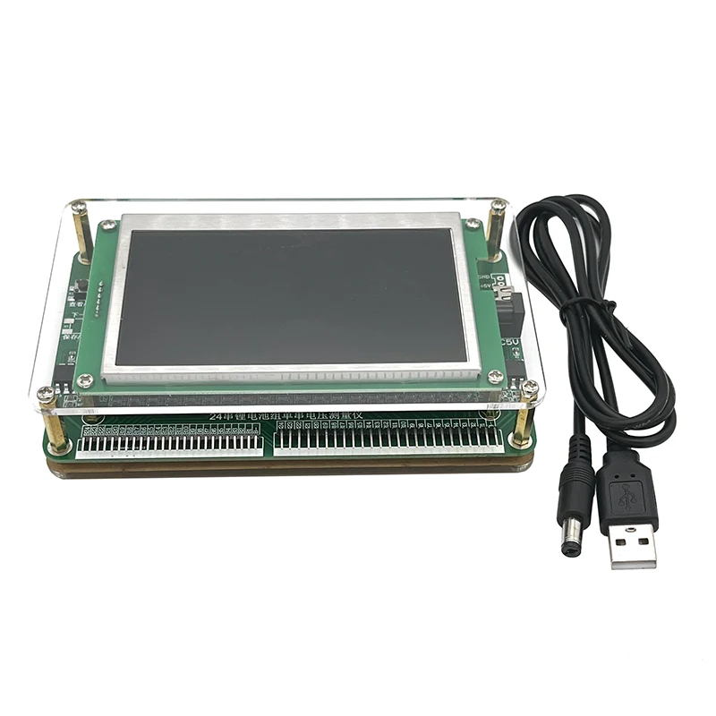 1s-24s Voltage Display 3s 4s 5s 6s 7s 8s 9s 10s 12s 13s 14s 15s 17s 18s 20s 21s Lithium Battery Voltage Tester Display Screen