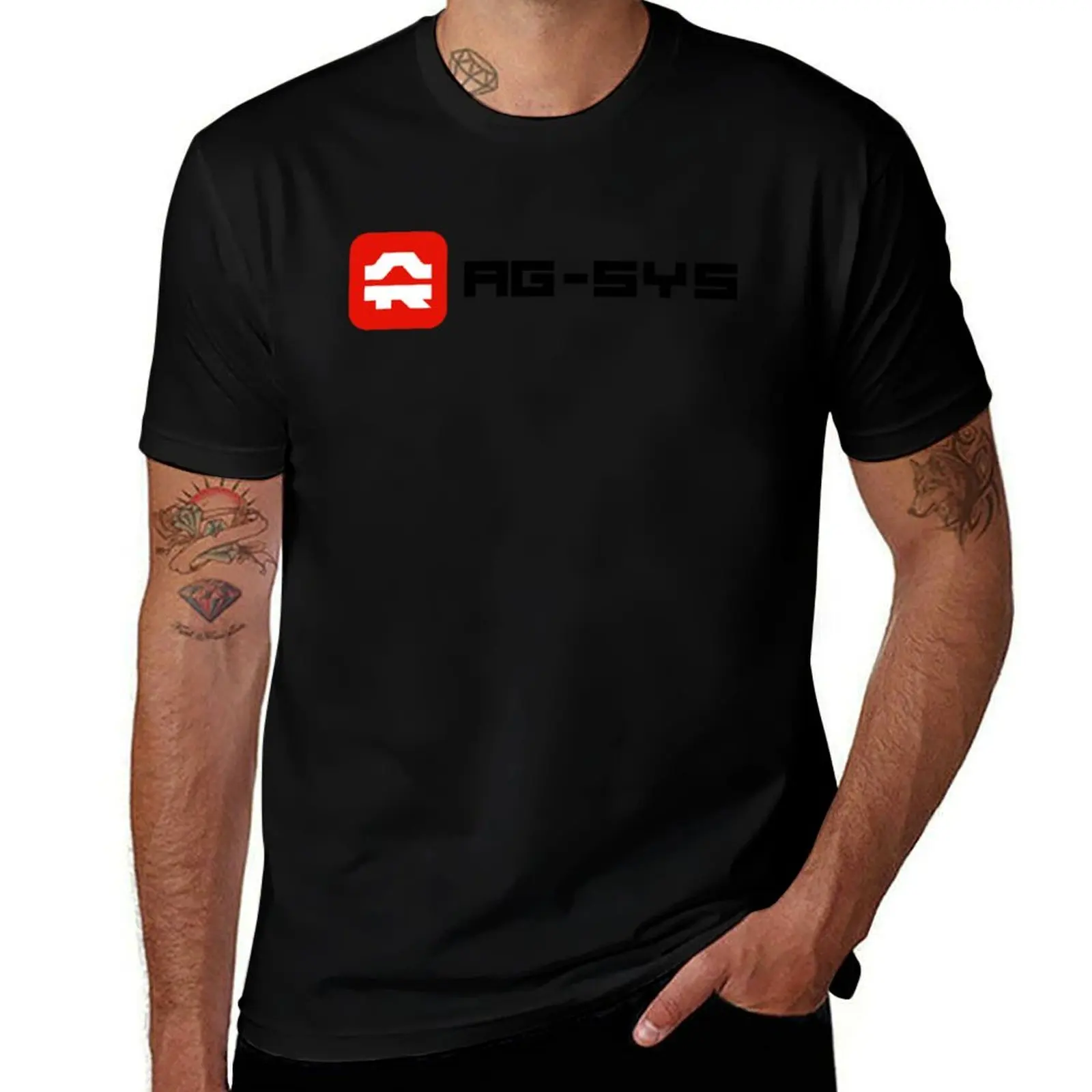 Wipeout Fury - AG Systems Horizontal Logo T-Shirt Sport Basic Moisture Wicking Tee T-Shirt
