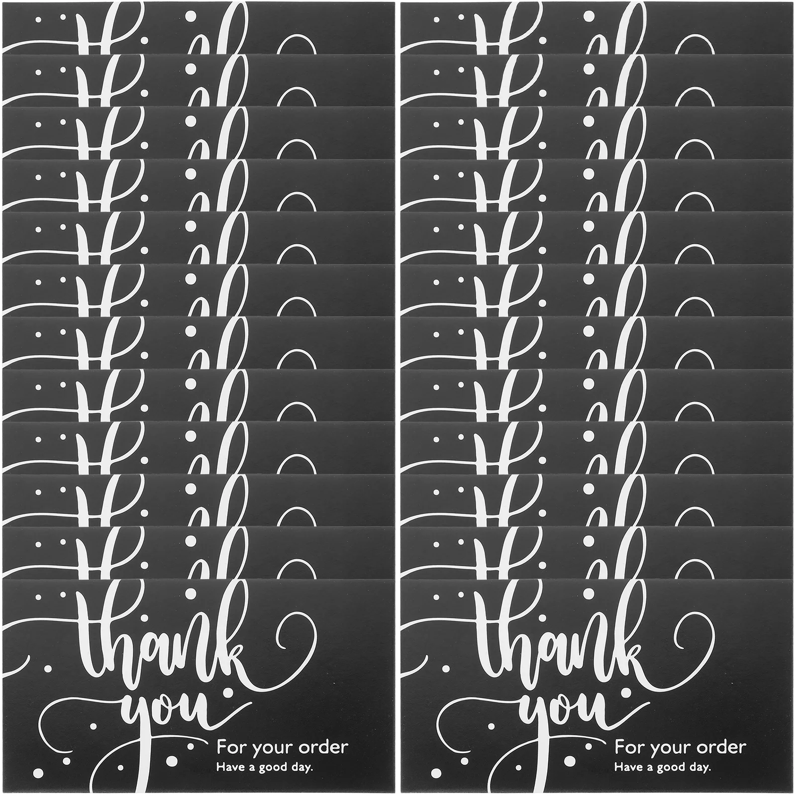 

100 Pcs Decorative Sticker Label Thank You Adhesive Sealing for Packaging Envelopes Boxes Gifts Handmade Bakery Toys