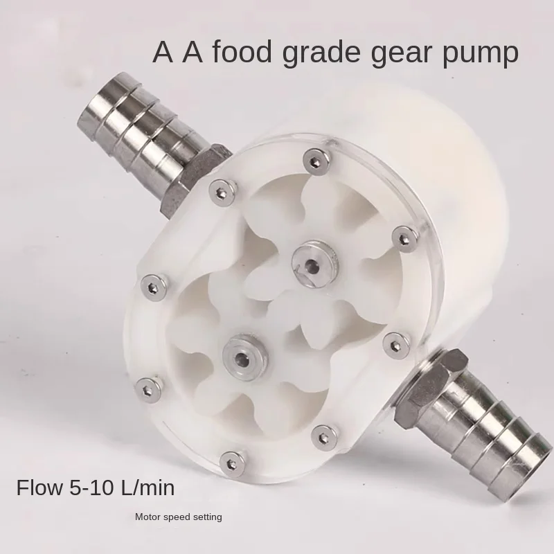 818003 09816 Filling Machine Gear Pump 5-10L/Min Honey Pump Viscous Liquid Pump for Sesame Butter Peanut Butter