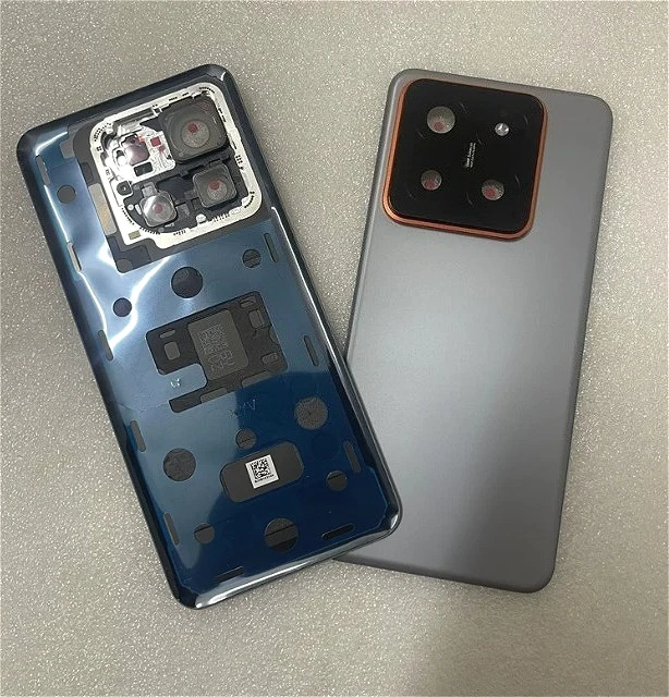A+ Glass Battery Back Glass Cover Housing For Xiaomi 14 Pro Mi 14Pro Rear Case Door Phone Lid Replacement + Camera Frame Lens