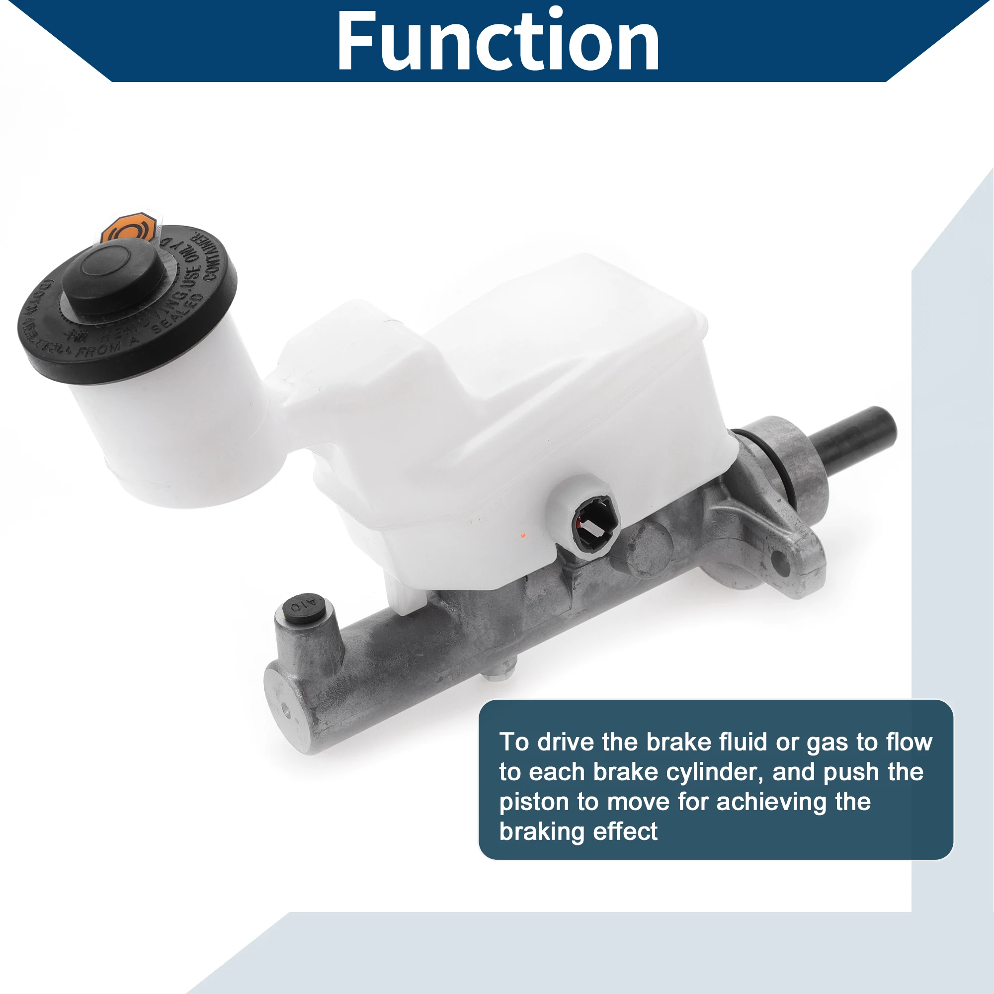 UXCELL Brake Master Cylinder Reservoir No.4720142241 for Toyota RAV4 2003-2005