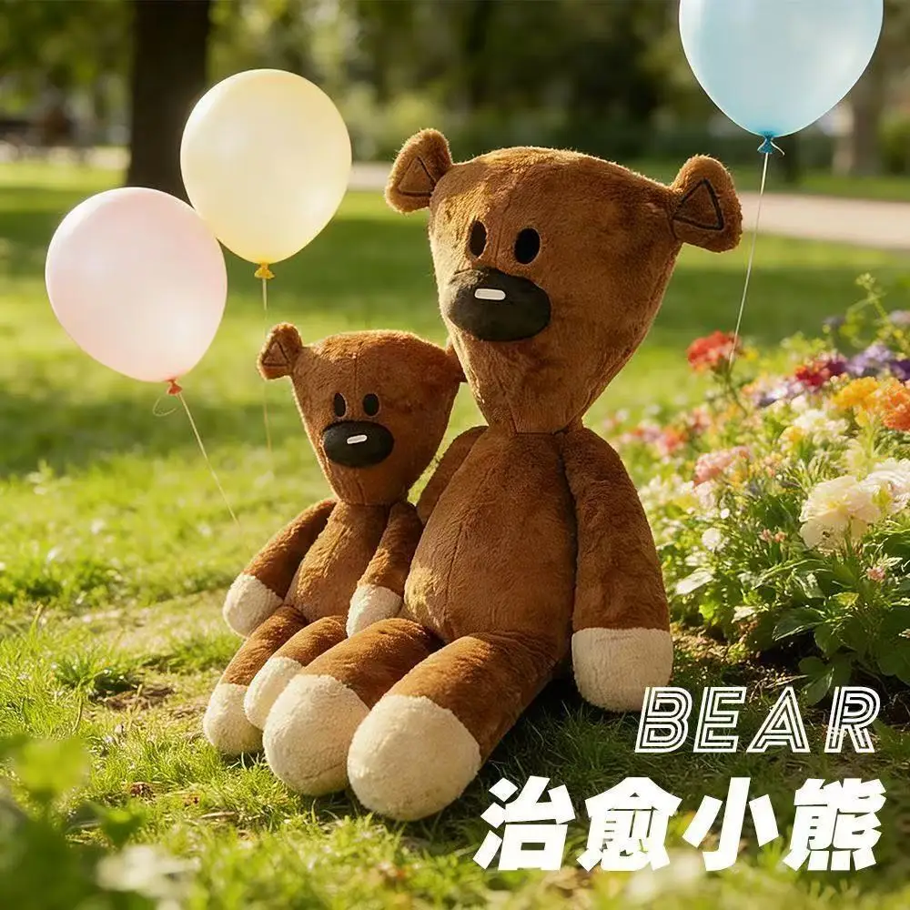 Hochwertiger Lustiger Großer Mr. Bean Teddybär Plüschtier Komödie Cartoon-Filmfigur Niedliches Tier Baby Stoffpuppe Weiches Kissen Deko – Detail 5