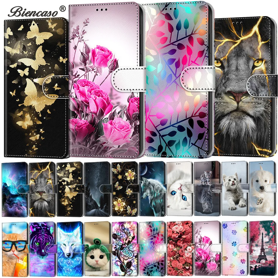 Leather Phone Bags Card Slot Wallet Flip Case For Redmi Note 9 Pro 9S 8T Redmi 9A 9C 9T 8A Redmi Note 8 Pro Fundas Back Cover