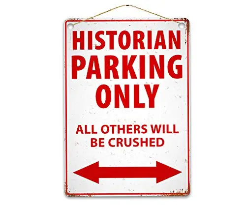 

Настенный постер с изображением историка парковки, жестяной винтажный декор для барбекю, ресторана, столовой, кафе, магазина