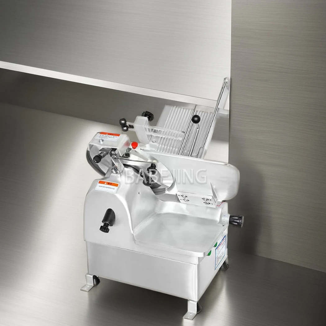 Meat Slicer Commercial Automatic Frozen Meat Cutter Machine for Beef Mutton Roll Butcher Shop Food Processing