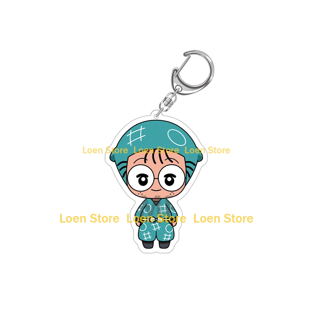 نينتاما رانتارو التميمة كيريمارو شينبي كوروكي ناناتسوماتسو توبي سينسي دوي سينسي تشيبي أنيمي سلسلة مفاتيح مصنوعة من الأكريليك حقيبة قلادة لعبة #5