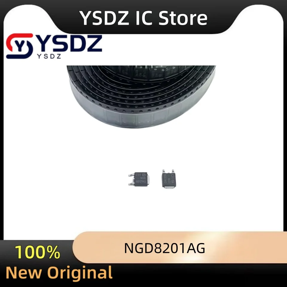 100 piezas/lote NGD8201AG NGD8201 NGD 8201AG 8201 TO252 chip de encendido IC para placa de computadora moderna Yuedong, chip de computadora integrado