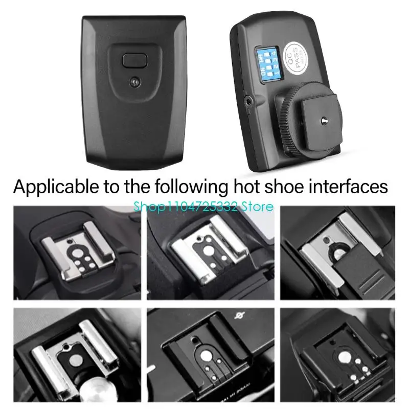 P5EA Flash Transmitter 16 Channel Wireless Control 30M Remote Ranges 1/200s Sync Speed PC Port For AT-16 CT-16  Studio Flashes