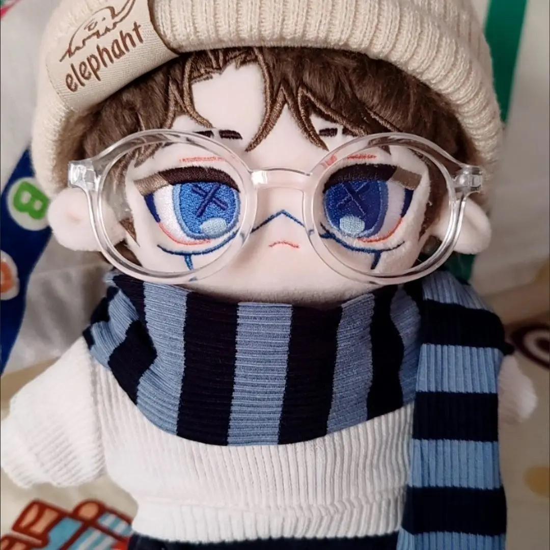 Stuffed 20cm Game Identity V Eli Clark Cosplay Plush Dress Up Cotton Doll Toys for Kids With Skeleton Baby Change Clothes Birthd