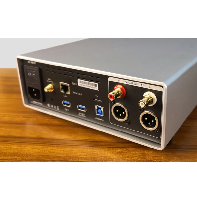 JF Digital MX-2A Pro Android Streaming Audio Musik HiFi Player XMOS Dual CS43197 DAC ES9018 Tide Qobuz Menu Korea Rusia