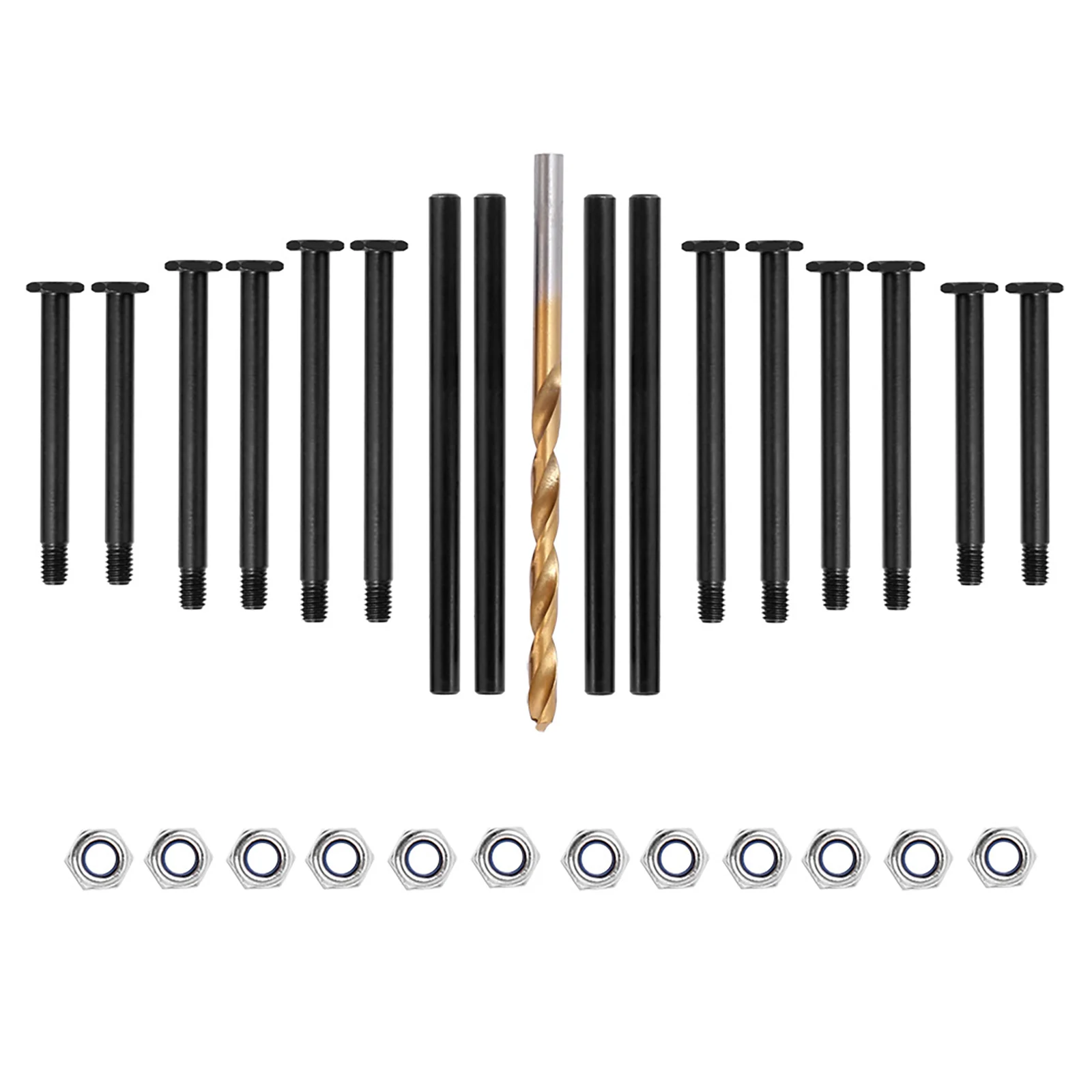 1 Set Metal Front & Rear Suspension Pins Kit Replacement For Traxxas 1/8 6S MAXX Slash 102076-4 RC Car Accessories Upgrade Parts