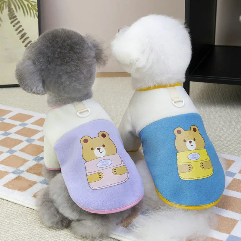 

Fleece Dog Clothes Autumn Winter Long Sleeve Clothing Dog Hoodies Sweater For Small Dogs Dachshund Chihuahua Puppy Sweatshirt XL