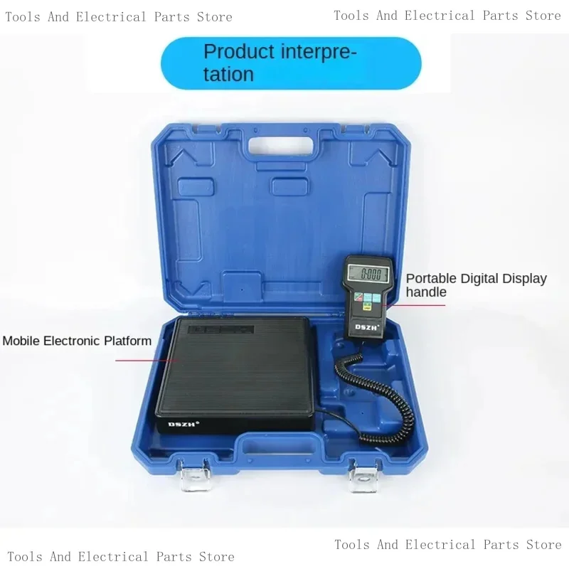 Digital Balance RCS-N9030 Refrigerant Electronic Scale Large Flow Automatic Programmable Charging Precision
