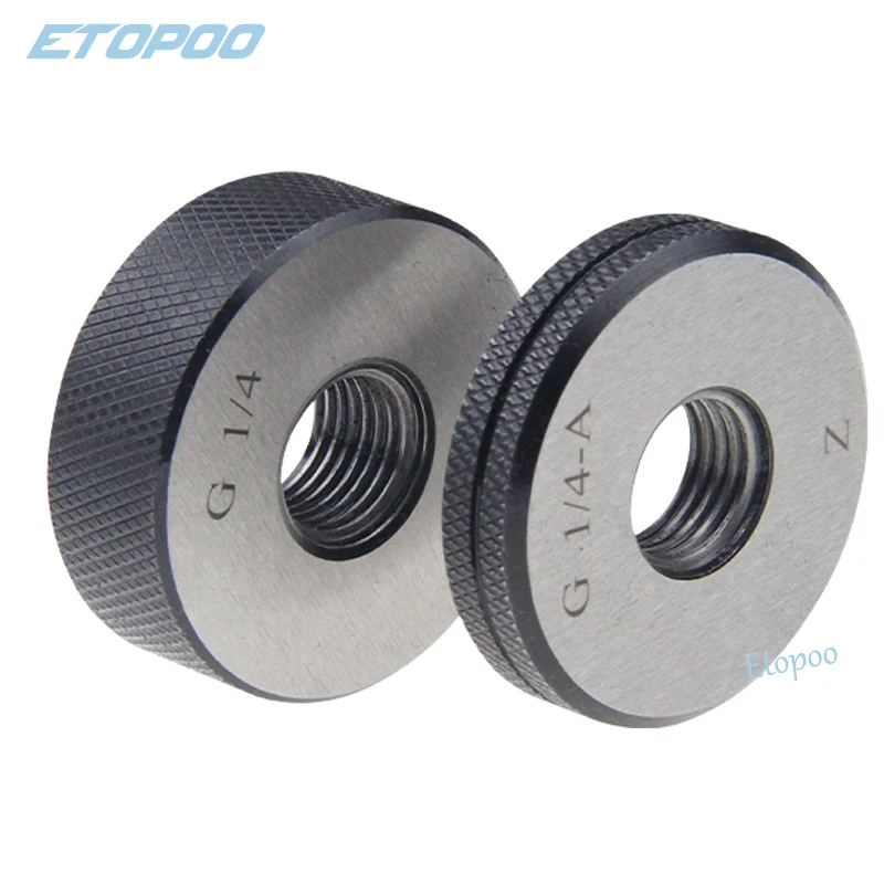 Passo externo do calibre do parafuso da precisão, calibre do anel da linha, tubulação de G, calibre da tomada, ferramenta do teste, G1, 16, G1, 8,