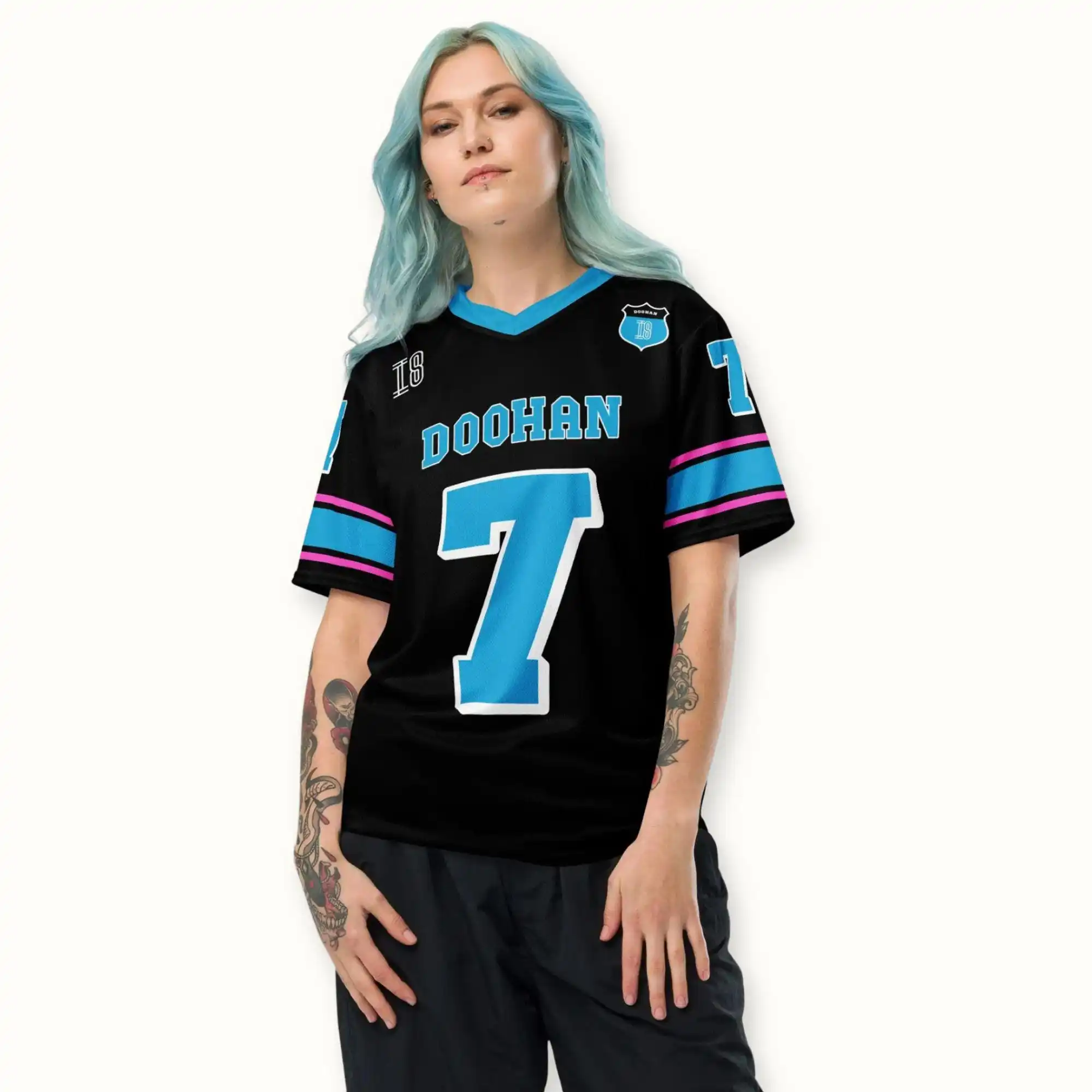 

Jack Doohan 7 Women Football Shirt Football Shirt Fans Women Sports T-shirt Women Casual T-shirt Quick Drying and Breathable