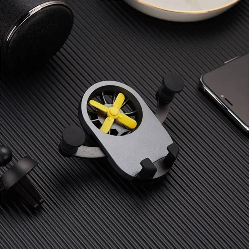 Universal Gravity Mobile Phone Holder Lazy Multifunctional Car Air Outlet Car Aromatherapy Portable High-end Design New OllyMurs