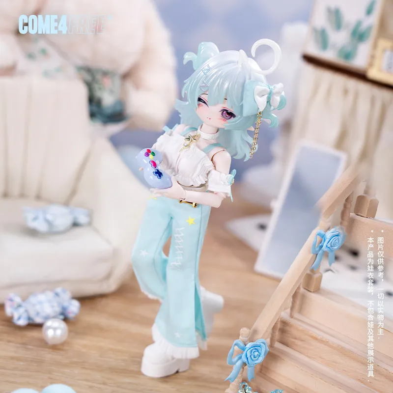 

COME4FREE Ob11 Doll Clothes Bjd Doll Clothing Daily Casual Ice Berry Eight Part Outfit Suit For Adult Bjd Collectors