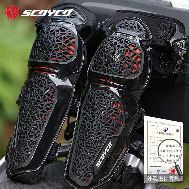 

Scoyco Motorcyclist Knee Pads Anti-fall Commuter Riding Windproof Elbow And Knee Wear Knight Racing Leg Warmers Four Seasons