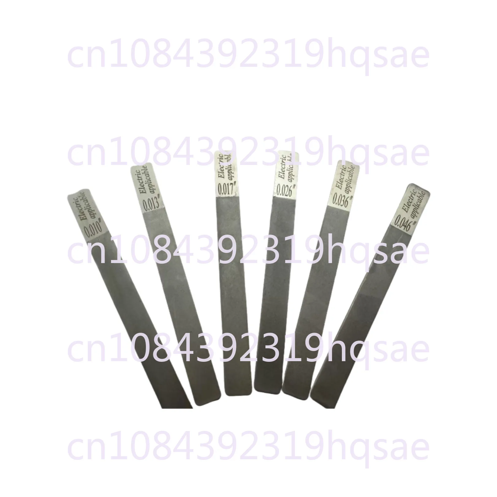 6Pcs Guitar Nut Fret File Multifunctional Fret Crowning Files Slot Luthier Repair Tool for Electric Acoustic Guitars & Bass Care