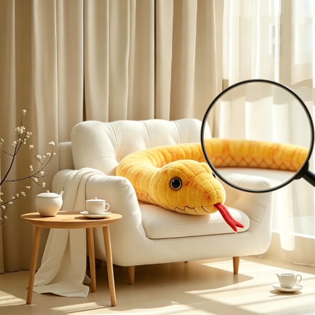 Super Soft Snake Body Pillow 120cm Long Plush Cushion for Adults Bed Sofa Reading Rest Pillow Machine Washable