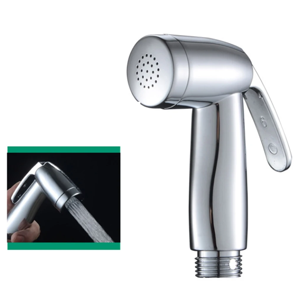 

Brand New Bidet Spray Cleaning Tool ABS Bidet Shattaf Douche G 1/2 Connector Multi-functional Toilet Shower Head