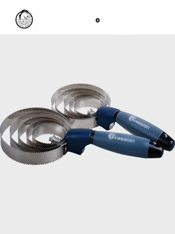 cavassion-シリコーンヘアリムーバー-ステンレス鋼-5-リング馬脚ブラッシングマッサージツール馬の手入れ用品-880078