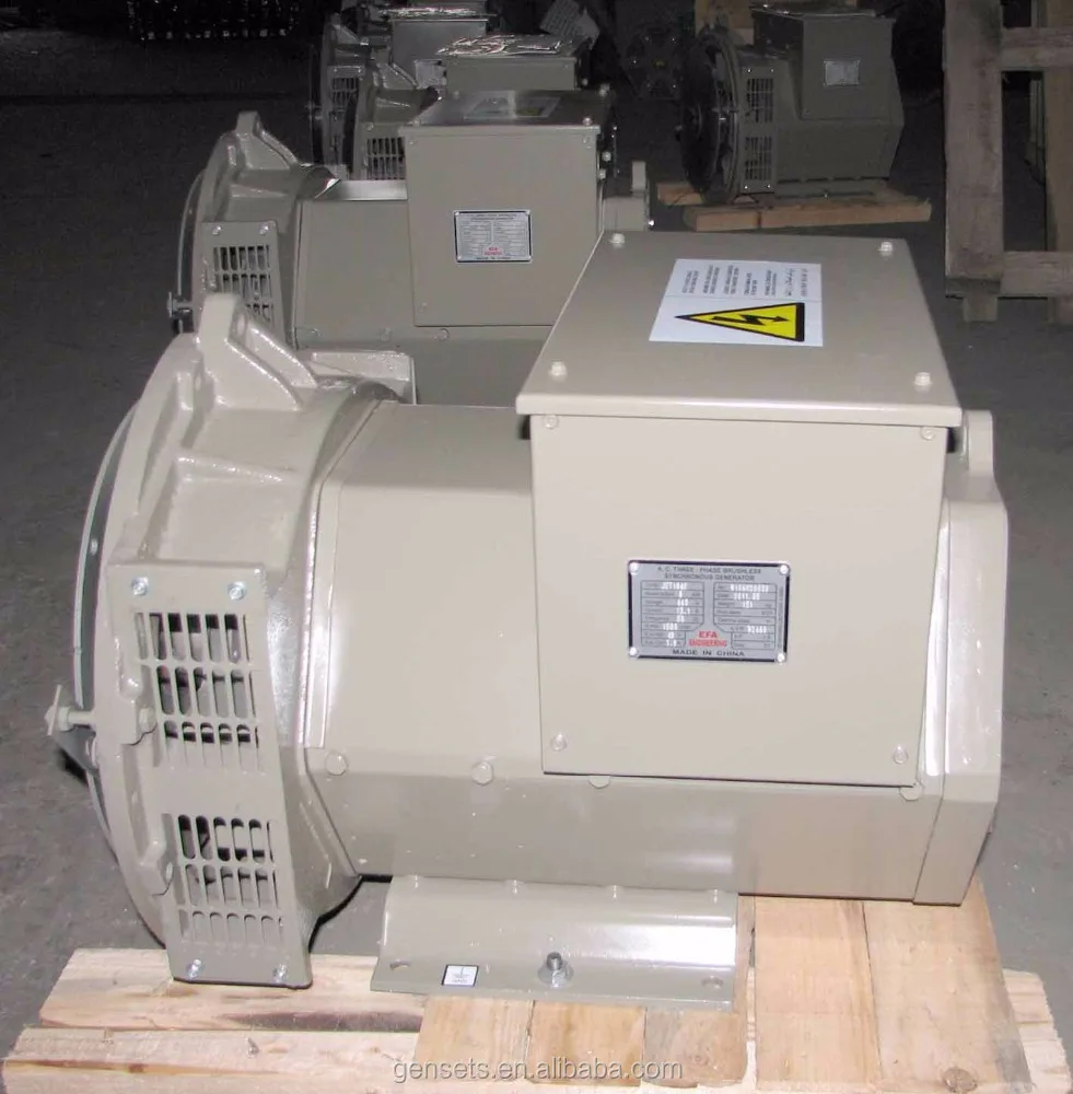 Double bearing 40kva 50kva 85kva 100kva 125kva 200kva 250kva brushless alternator