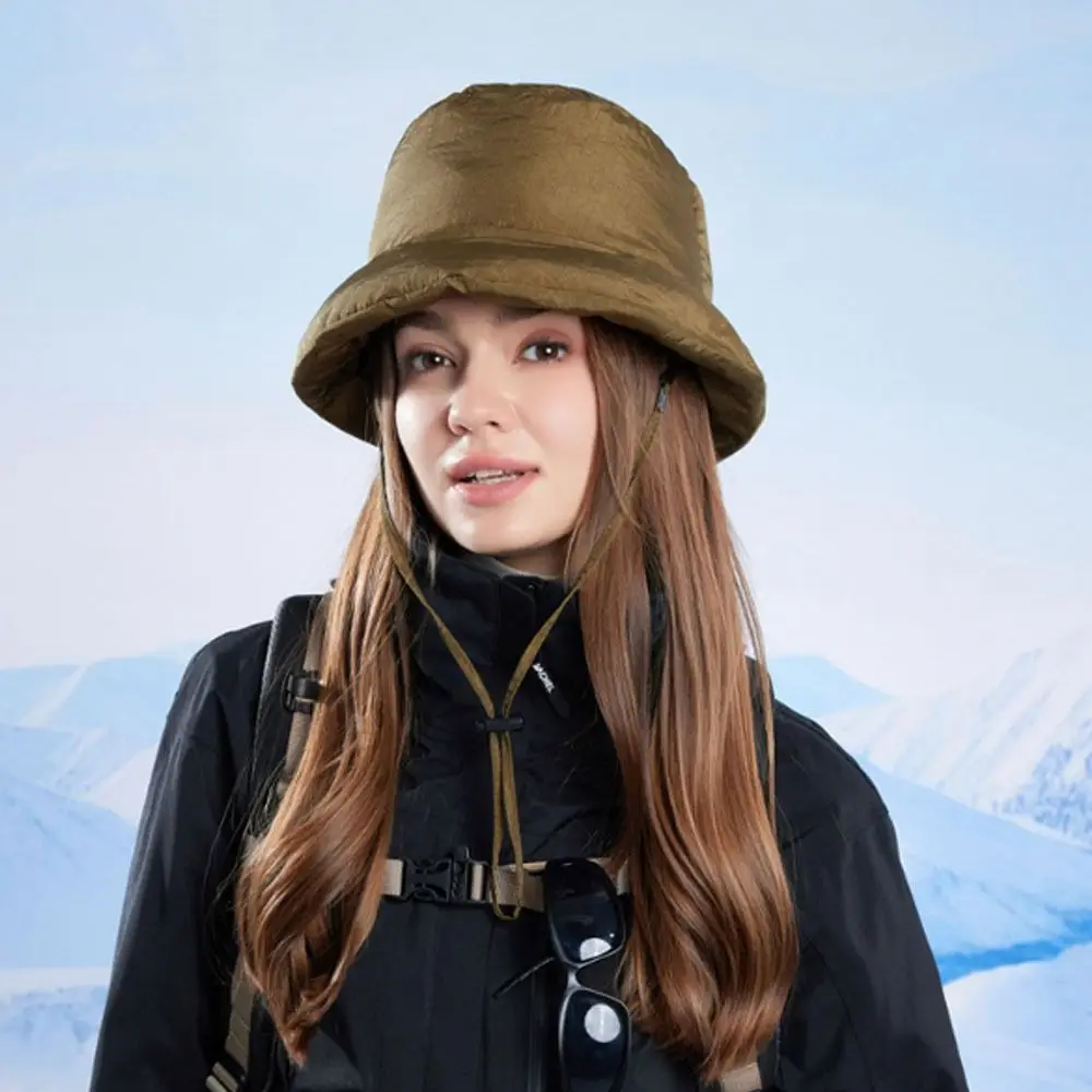 新しいキルティングフィッシャーマンキャップ、折りたたみ式、UVカット、釣り用帽子、防水、暖かい冬用サンハット、冬用