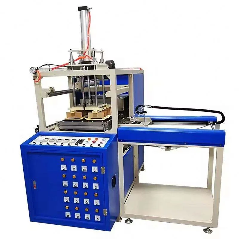 High-Speed Automatic Thermoforming Machine Vacuum Pressure Forming System for Food Grade Plastic Trays Fresh Fruit Vegetable
