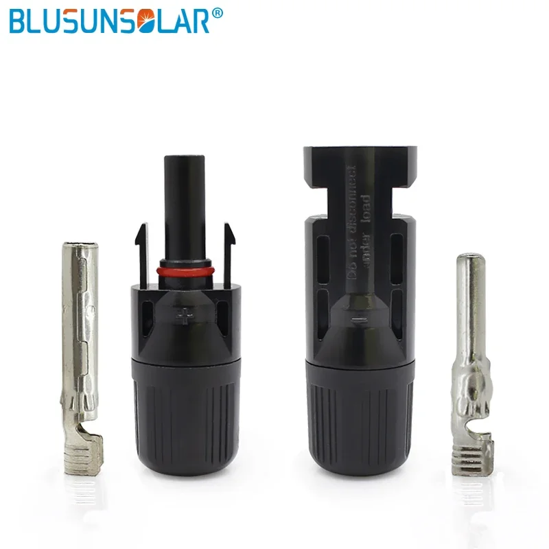 1000 Pairs Adaptor Kit Solar Cable PV Solar Cable Extension Lead  Female and Male Connectors AWG 10 Connecting Solar Connector