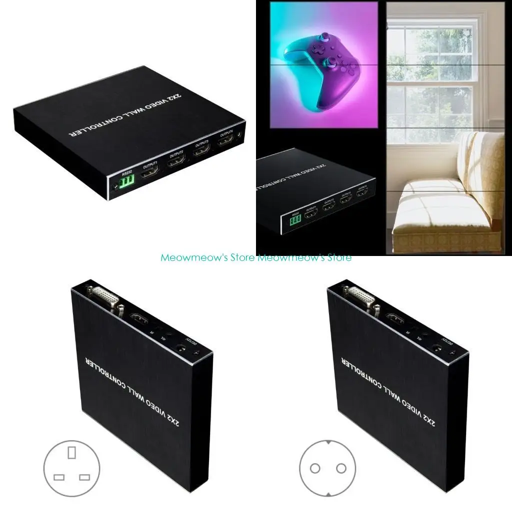 

W91A HDTV Video Wall Controller 1080p/60 Гц с светодиодом 4: 4: 4