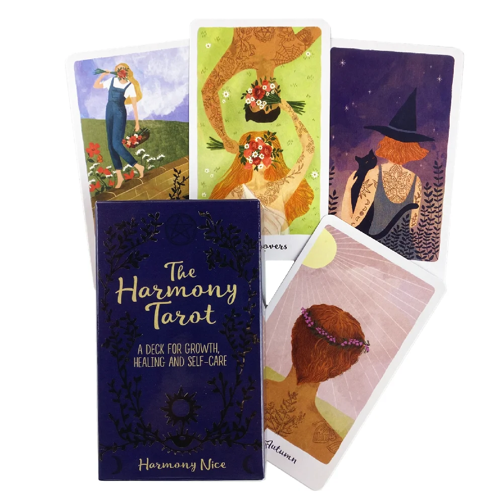 The Harmony Tarot Cards A Deck For Growth Healing And Self-Care Board Games For Fortune Telling Divination