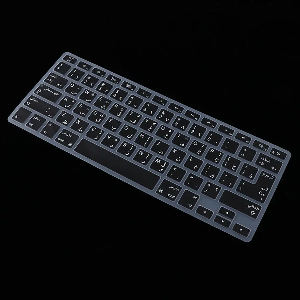 Silicone Keyboard Skin Cover Laptop Anti Dust Keyboard Protector Case for Macbook Air 13 Inch Spanish Layout