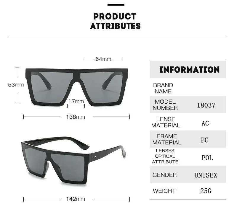 Neue quadratische Sonnenbrille für Herren und Damen – Modetrend, Vintage, UV400, Schwarz-Silber, Sonnenbrillen für Männer und Frauen, Brillen, Shades 2026 – Detail 2