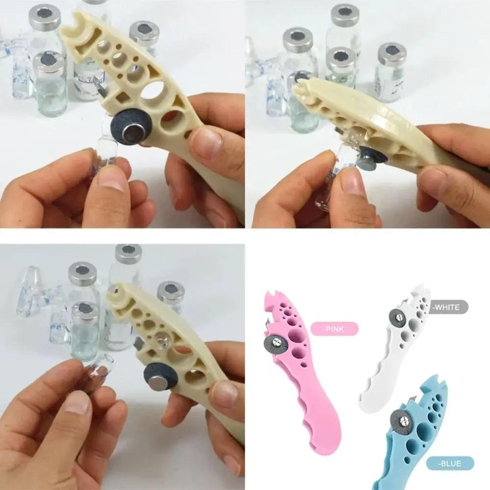 Convenient Ampoule Bottle Opener Handle Tool Vial Cover Remover Accessories Cutting Device Glass Grinding Wheel Opener