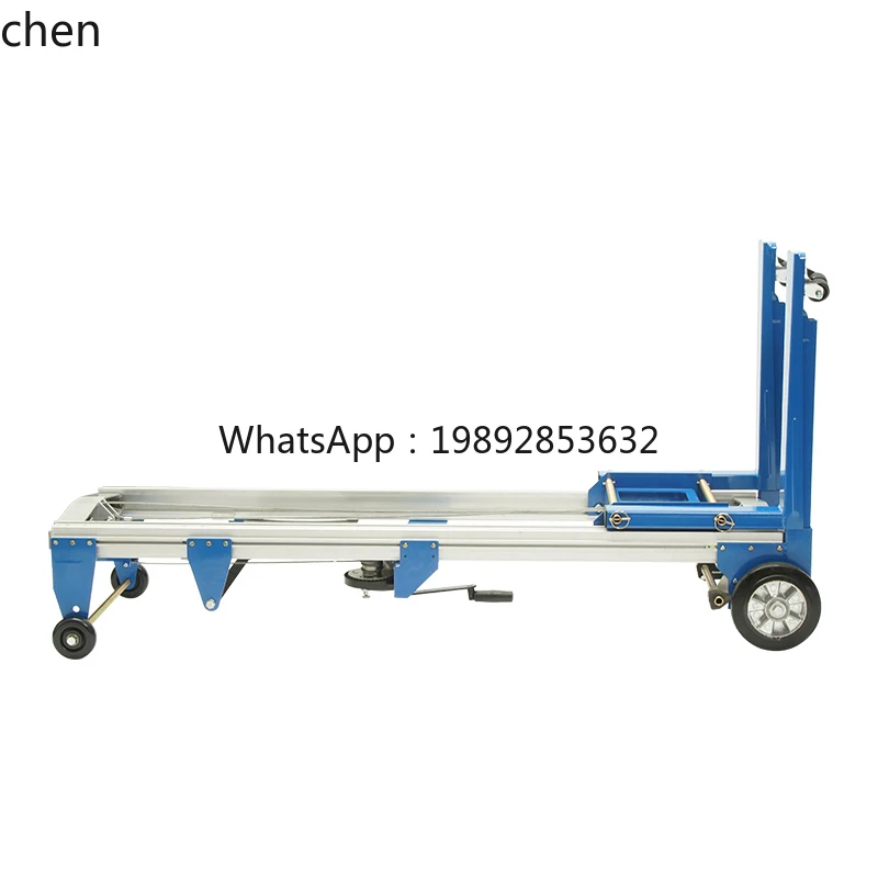 D23  material handling rocking type stacking lift manual hydraulic forklift stacking lift