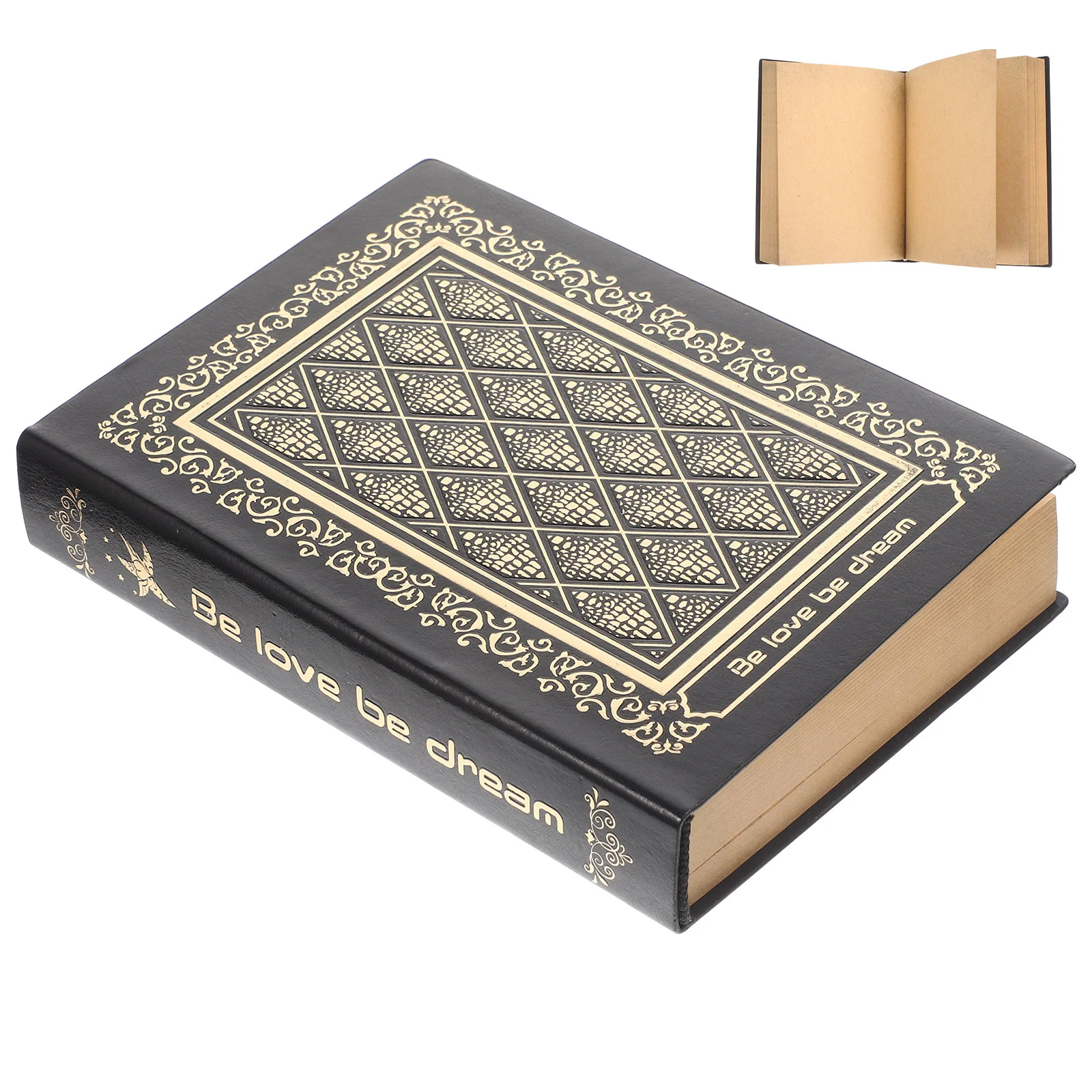 

Blank Journal Embossed Notebook Scrapbook Travel Vintage for Men Crusty Yangbuck