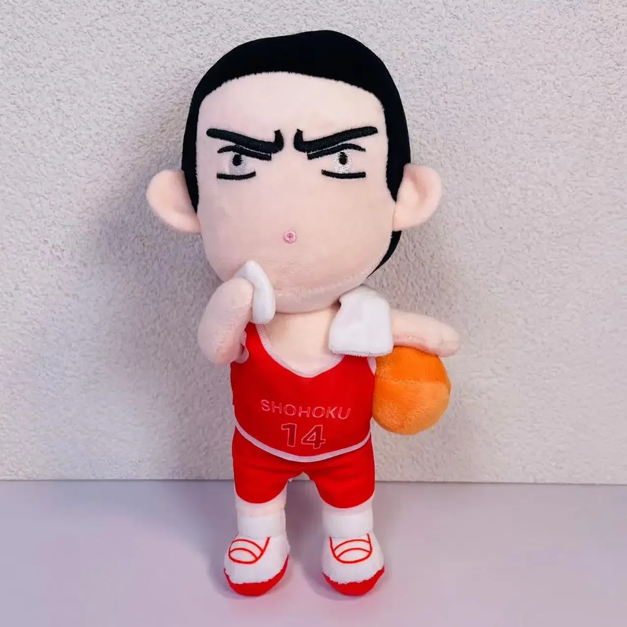 26cm japanische Anime Plüsch Stofftiere Sakuragi Hanamichi Kaede Rukawa Cartoon ausgestopfte Puppe für Kinder Brithday Geschenk für Freund