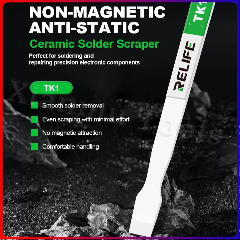 Why the RELIFE TK1 Ceramic Tin Scraper Is a Game-Changer for Precision Electronics Maintenance