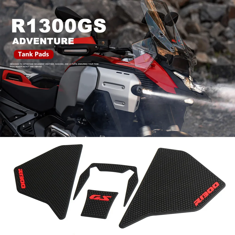 

Motorcycle Accessories For BMW R1300GS Adventure R 1300 GS ADV R1300GSA 2024 2025 Motorcycle Rubber Sticker Protection Tank Pad