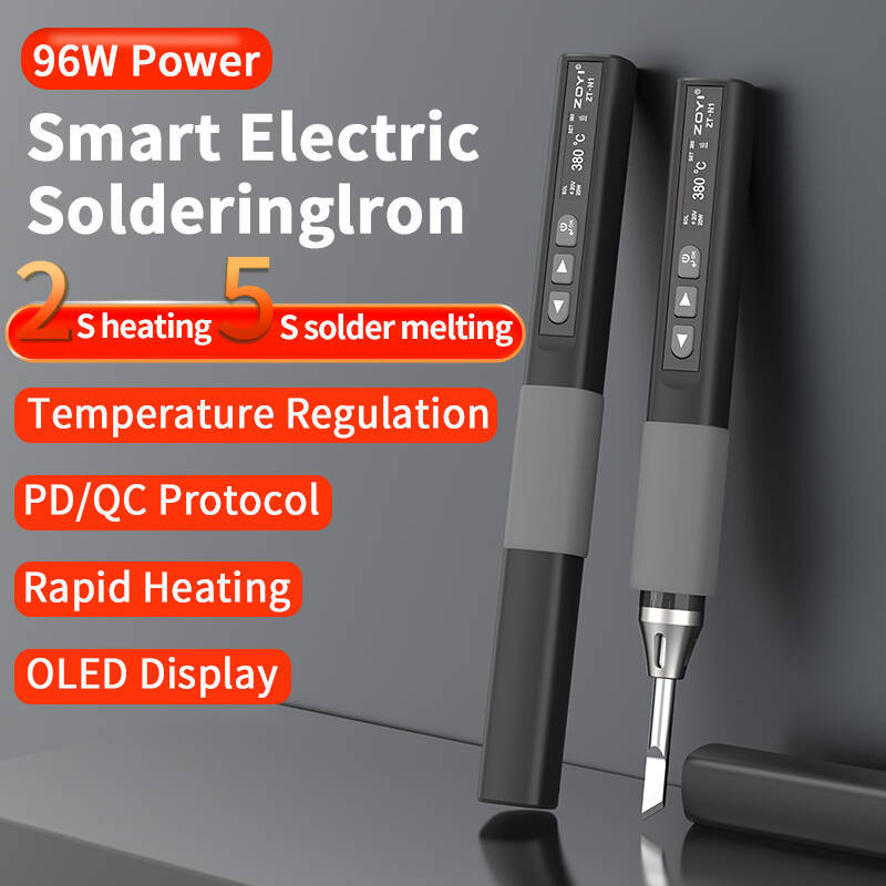  ZOYI ZT-N1 Smart Soldering iron 96W Electrician portable constant temperature welding pen for home maintenance welding 