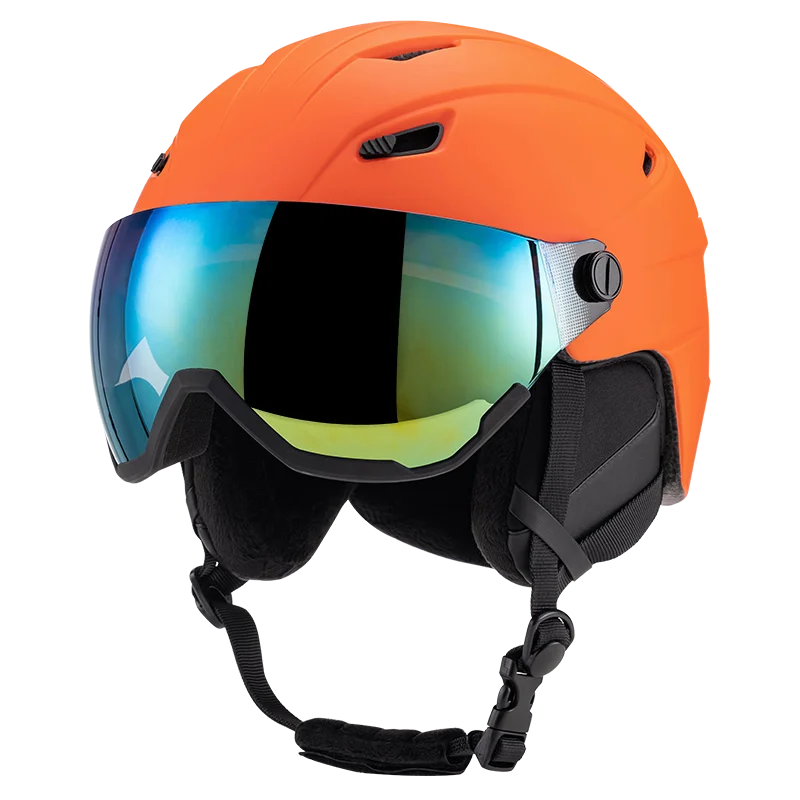 Protezione per le orecchie antivento Unisex Snowboard casco invernale regolabile casco da sci di sicurezza protettivo attrezzatura sportiva all'aperto 2024