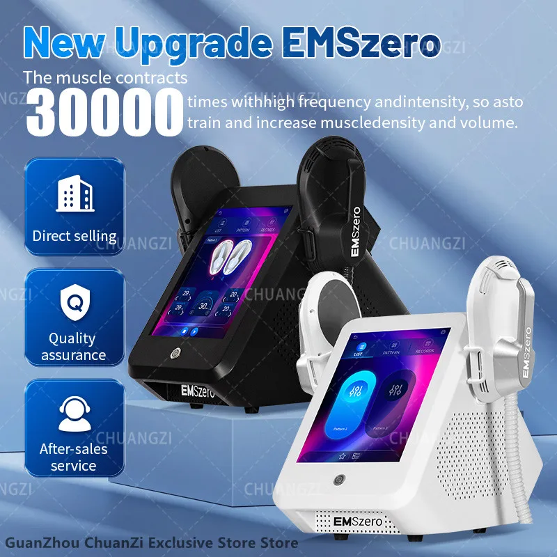 EMSzero15 Tesla 6500W EMS Portable Muscle Slimming And Weight Loss Engraving Body Sculpting Machine Salon