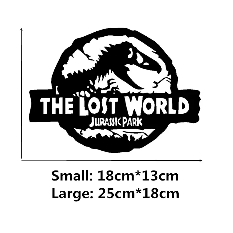 Dinosaur Jurassic Park The Lost World Car Stickers Funny Creative Decals For Trunk Windshield Vinyls Auto Tuning Styling