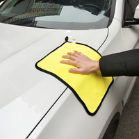 1/3/5Pcs Cars Wash Microfiber Towel 30x30CM Car Cleaning Drying Cloth Hemming Cars Care Cloth Detailing Car Wash Towel