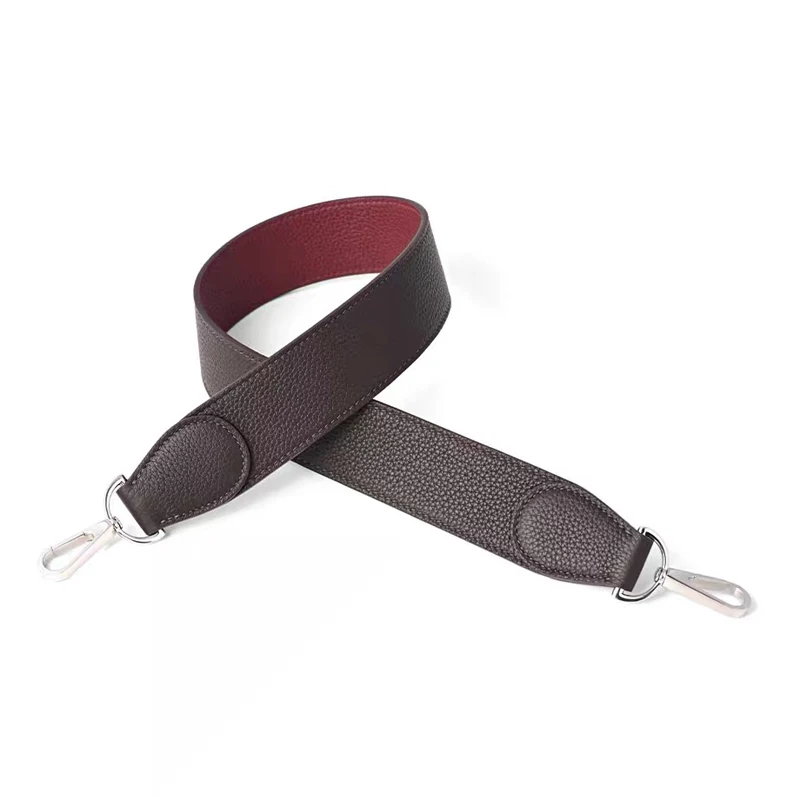 

4cm Wide Togo Cowhide Color Blocking Design Suitable For Kelly Evelyn Bag Shoulder Strap Diagonal Cross Leather Material